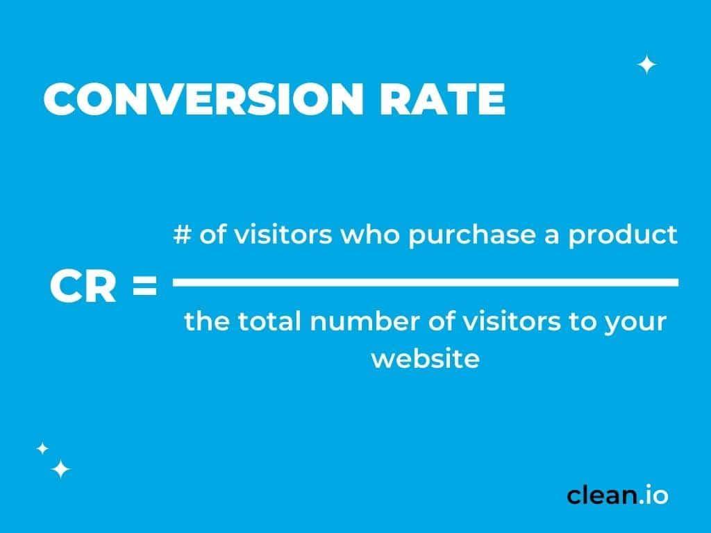 clean.io conversion rate Options